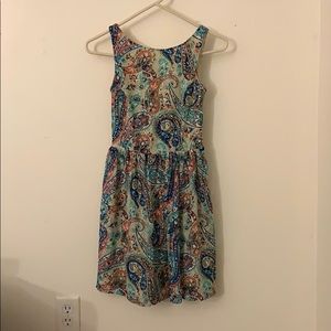 Paisley Mini Dress